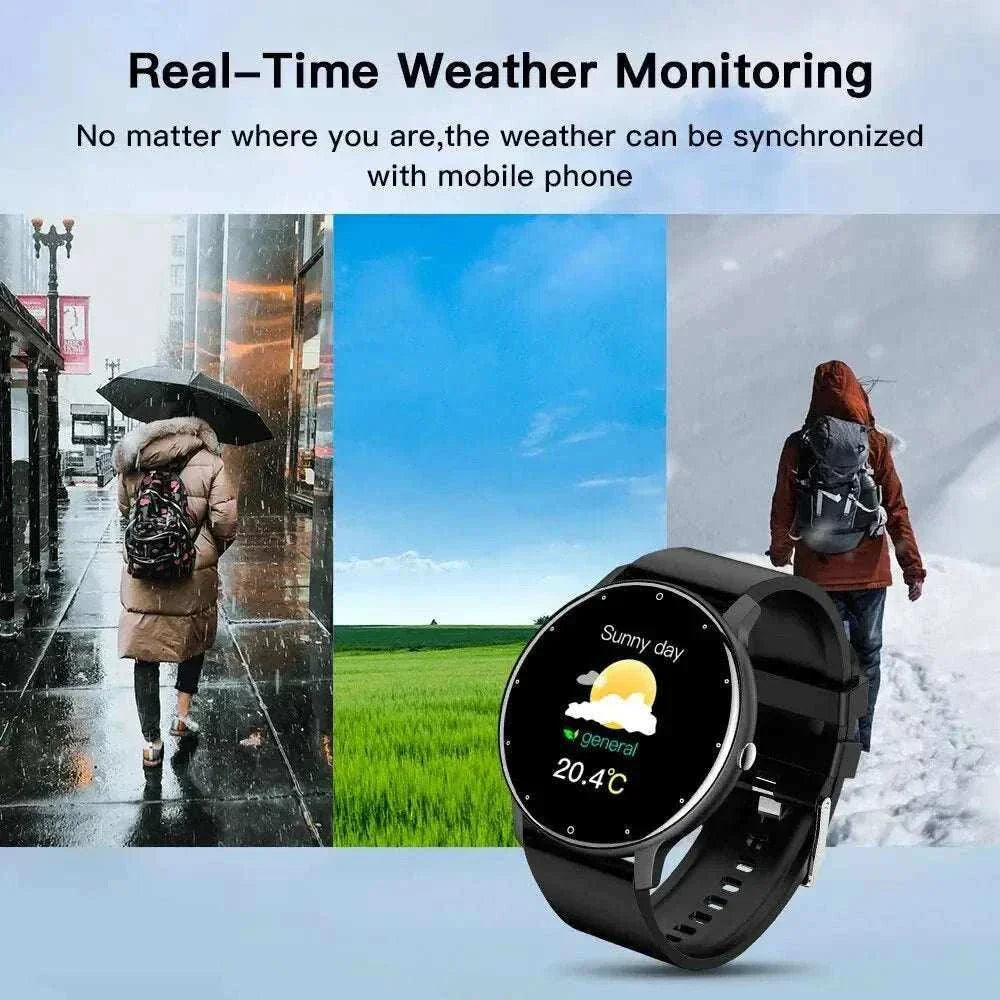 2024 New Smart Watch Women+Men Sport GPS Track Tracking For Android IOS - MarketDomez