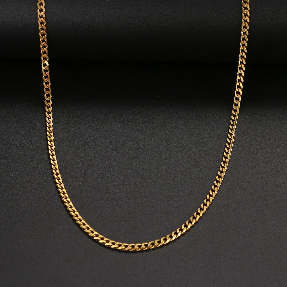 Basic Stainless Steel Necklace For Men and Women - MarketDomez