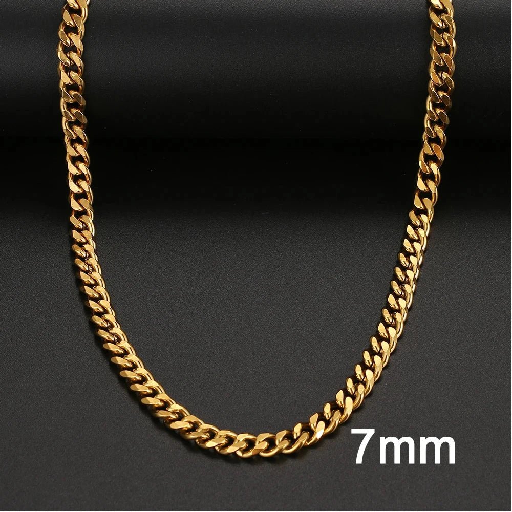 Basic Stainless Steel Necklace For Men and Women - MarketDomez