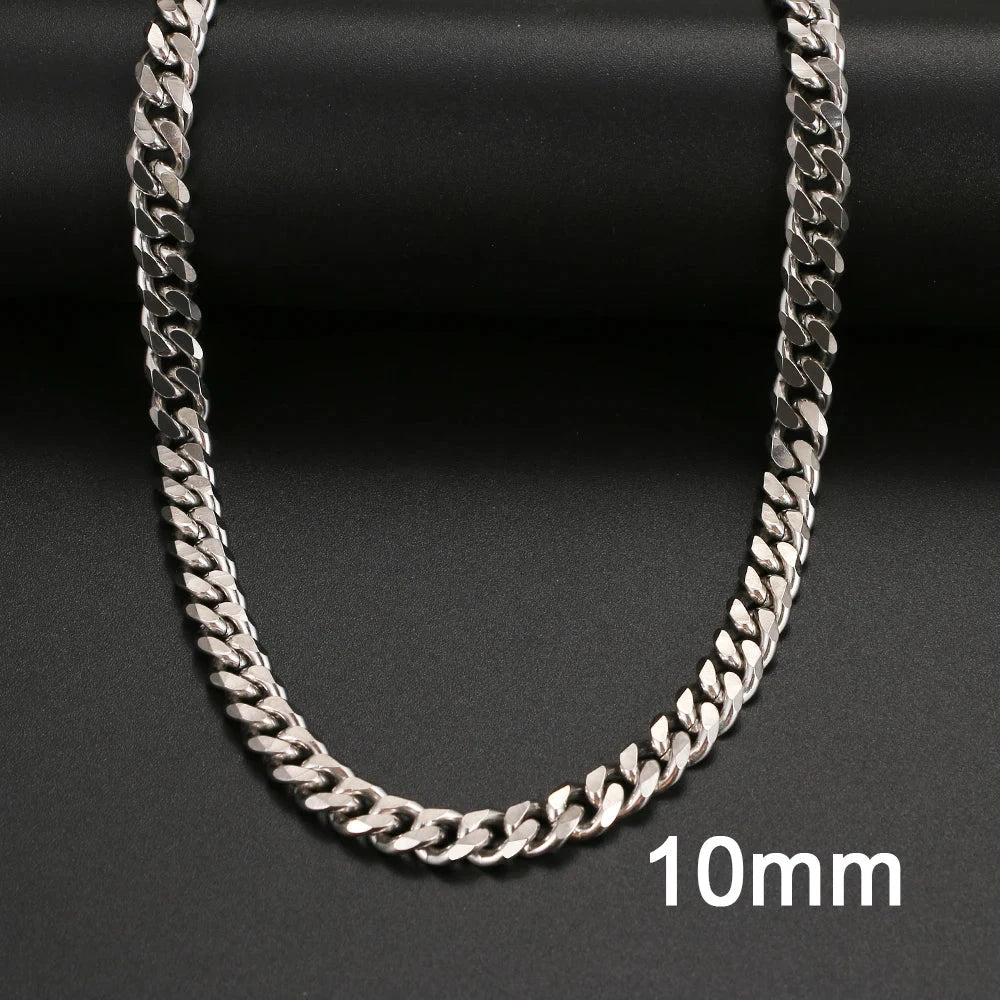 Basic Stainless Steel Necklace For Men and Women - MarketDomez