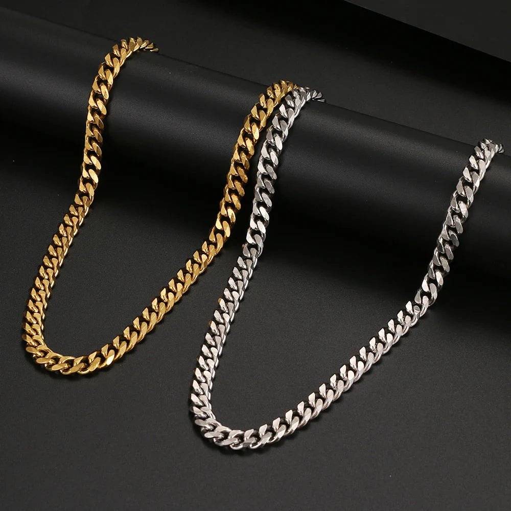 Basic Stainless Steel Necklace For Men and Women - MarketDomez