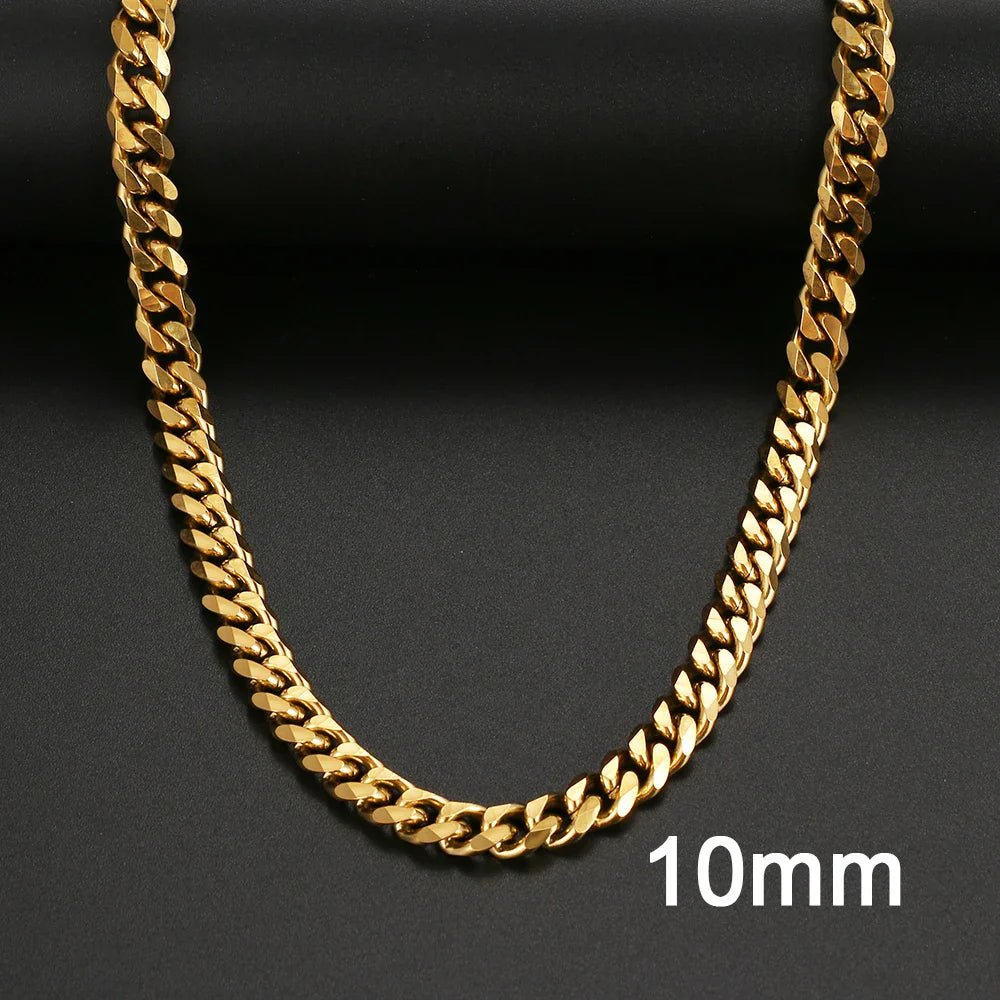 Basic Stainless Steel Necklace For Men and Women - MarketDomez