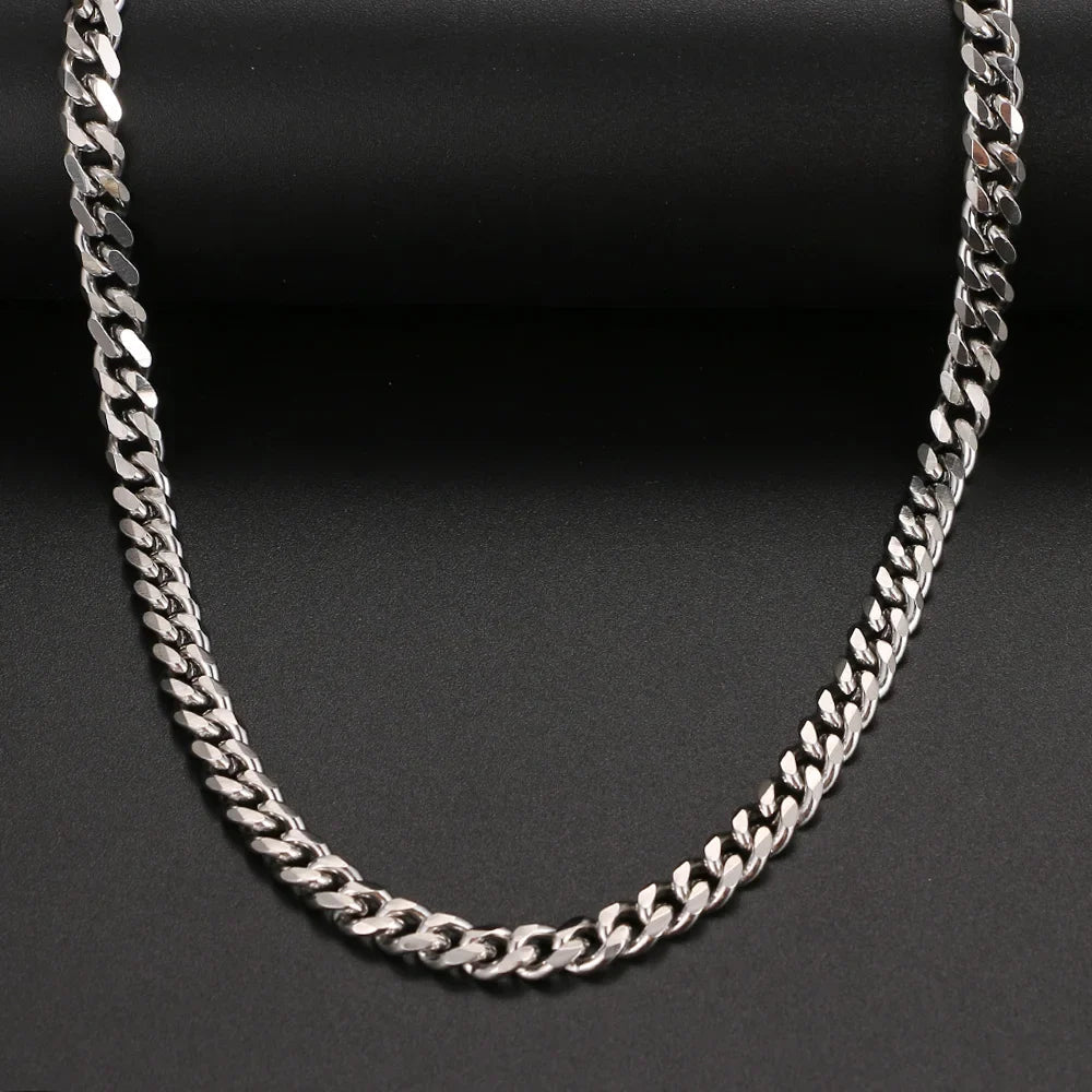 Basic Stainless Steel Necklace For Men and Women - MarketDomez