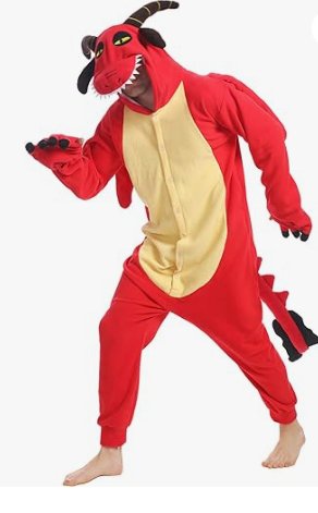 Carneval Costume Red Dragon - MarketDomez