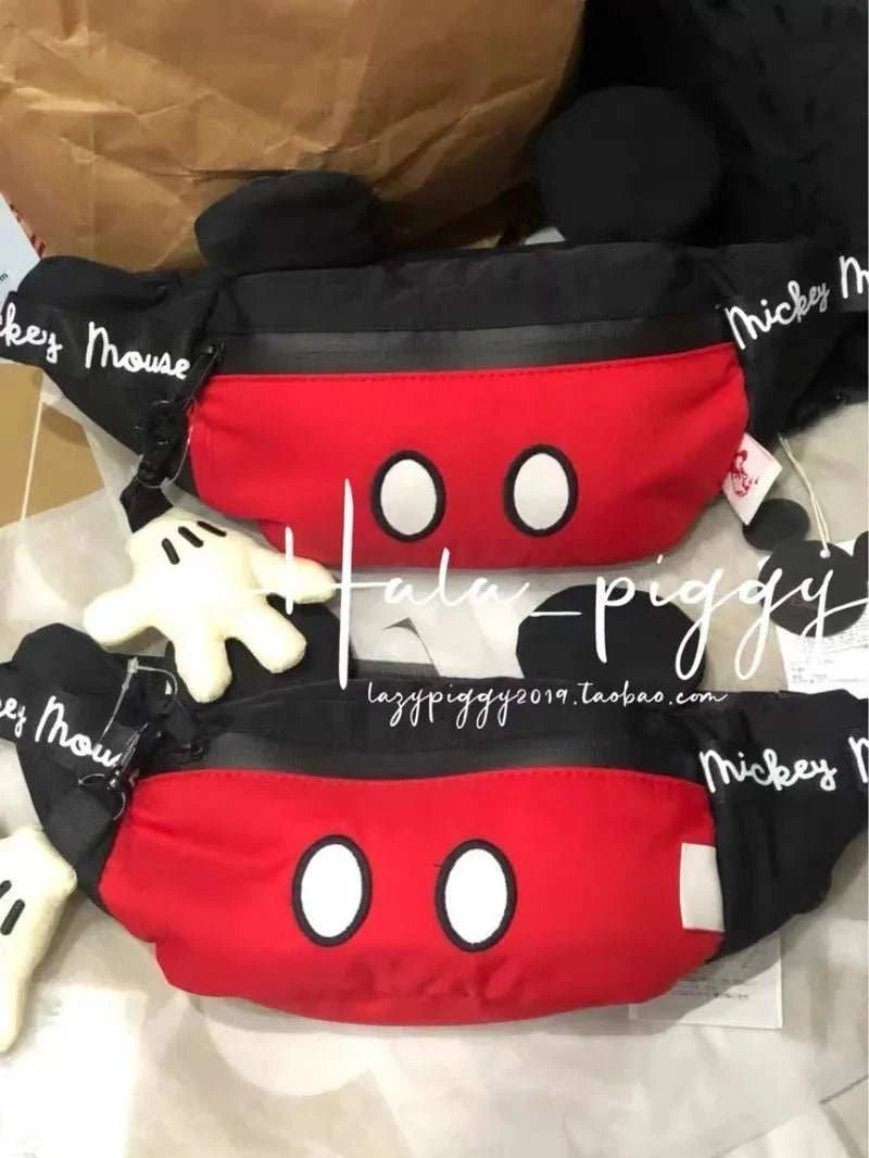 Disney Boy Waist Bag Spring And Summer New Fanny Pack Disney Mickey Mouse Girl Bag Children's Bag Waist Pack - MarketDomez