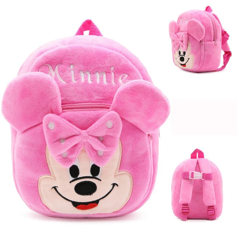 Disney Plush Backpack Anime Figure Stuffed Toys School Bag - MarketDomez