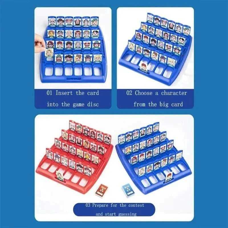 Head Game with Logical Thinking Puzzle Toy Children's Parent - Child Guess Who I Am Board Game Board Game - MarketDomez