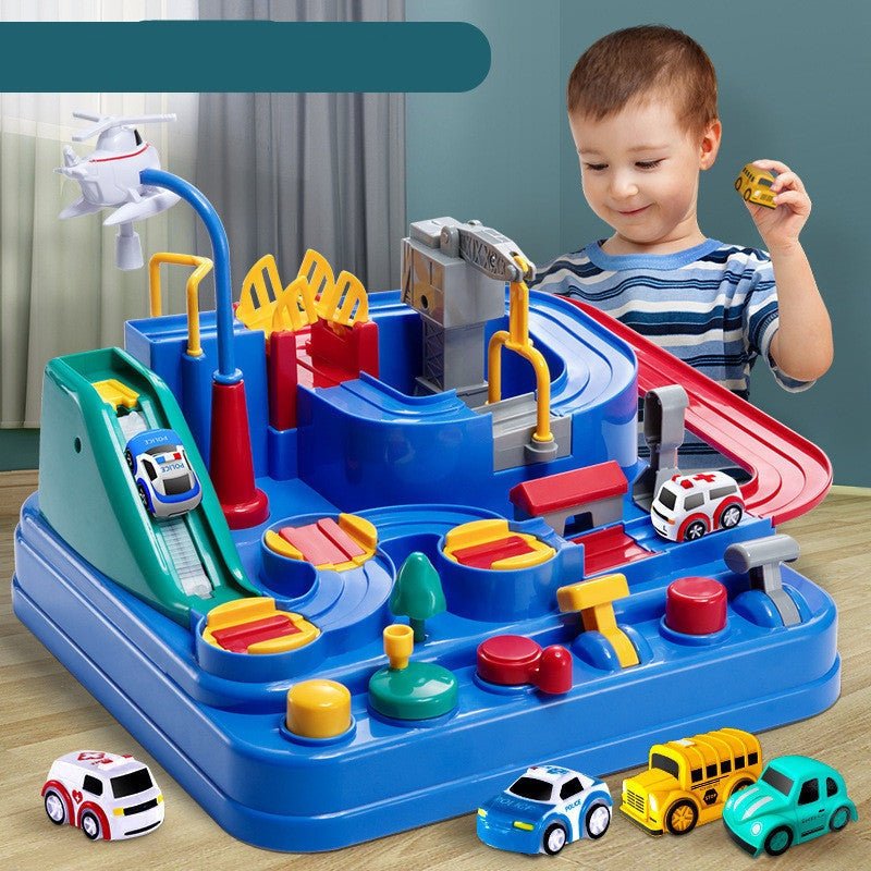 Kids' Parking Lot Car Track Toy - MarketDomez