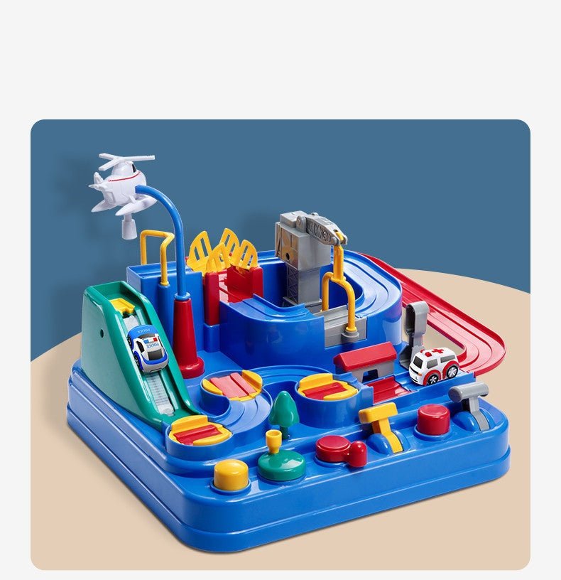 Kids' Parking Lot Car Track Toy - MarketDomez