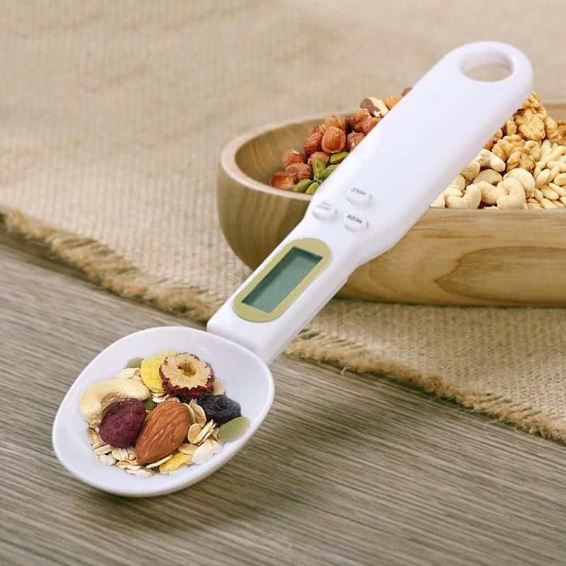 LCD Digital Kitchen Scale Electronic Cooking Food Weight Measuring Spoon Grams Coffee Tea Sugar Spoon Scale Kitchen Tools - MarketDomez