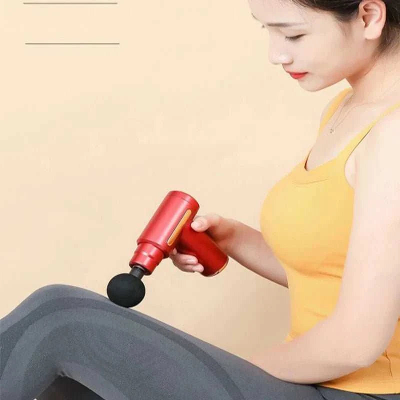 Mini Fascia Gun Wireless Massage Gun Muscle Relaxation Massage Equipment Neck Membrane Rob Cervical Spine Massage Instrument - MarketDomez