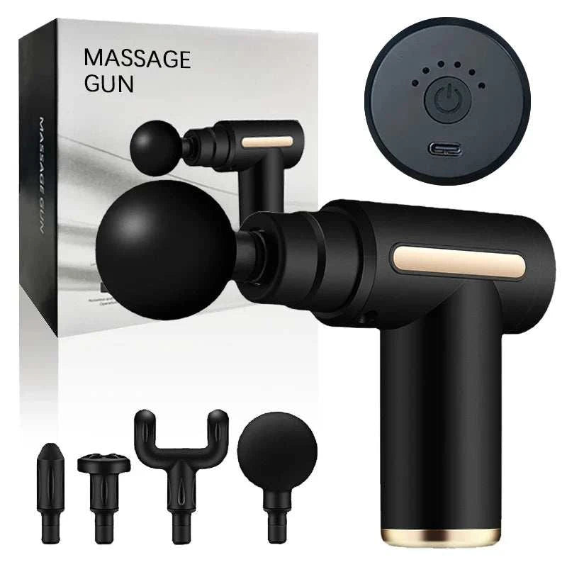 Mini Fascia Gun Wireless Massage Gun Muscle Relaxation Massage Equipment Neck Membrane Rob Cervical Spine Massage Instrument - MarketDomez