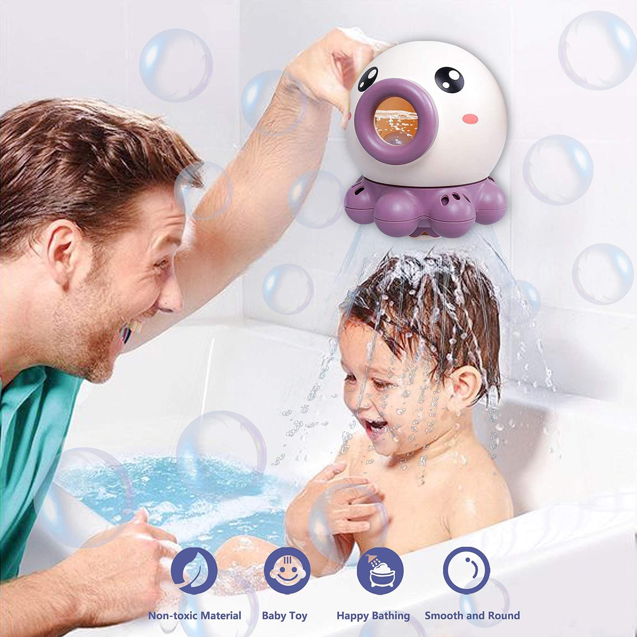 Octopus Fountain Bath Toy - MarketDomez