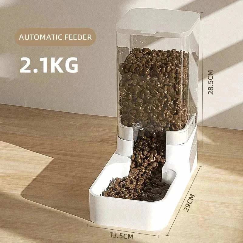 Pet automatic feeder Cat/Dog + water dispenser - MarketDomez