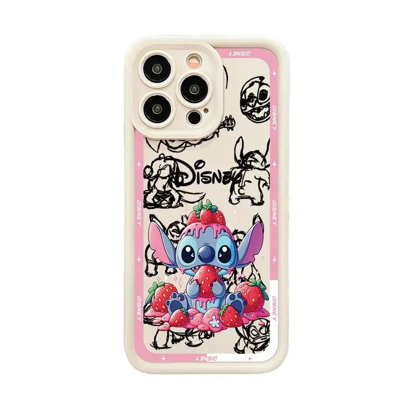 Phone Case - Disney Stitch Lovely Cover for iPhone 11 13 12 14 15 and more - MarketDomez