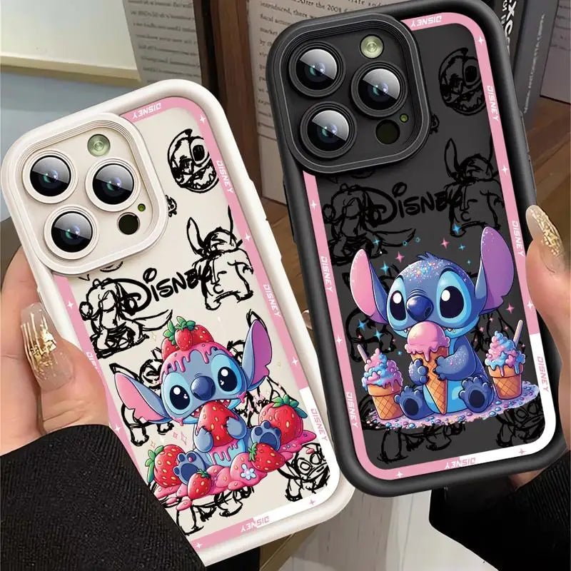 Phone Case - Disney Stitch Lovely Cover for iPhone 11 13 12 14 15 and more - MarketDomez