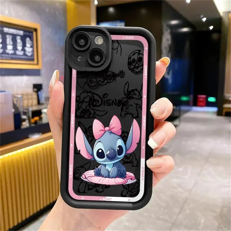 Phone Case - Disney Stitch Lovely Cover for iPhone 11 13 12 14 15 and more - MarketDomez