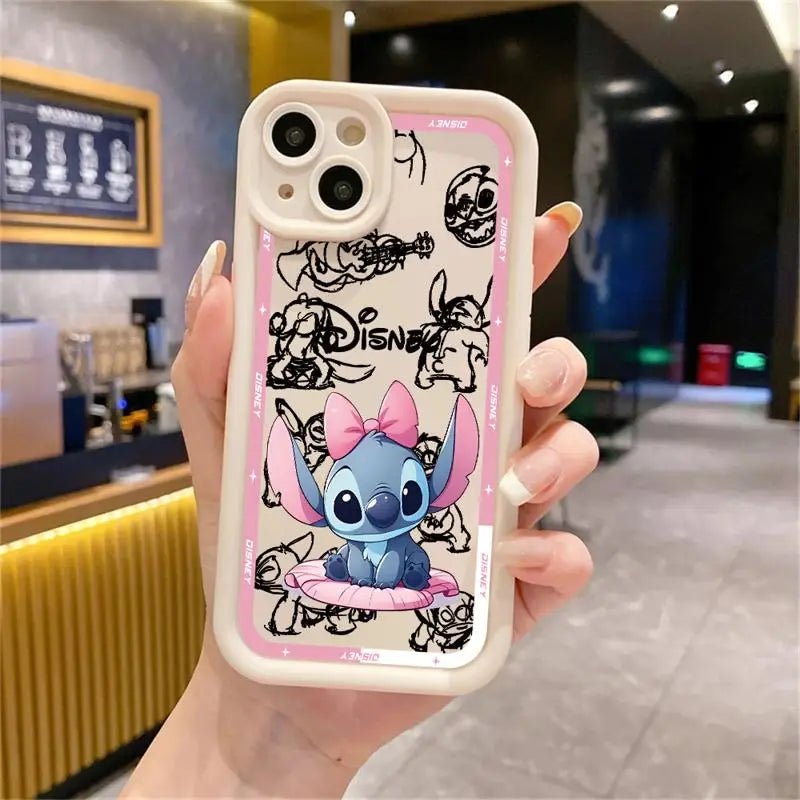 Phone Case - Disney Stitch Lovely Cover for iPhone 11 13 12 14 15 and more - MarketDomez