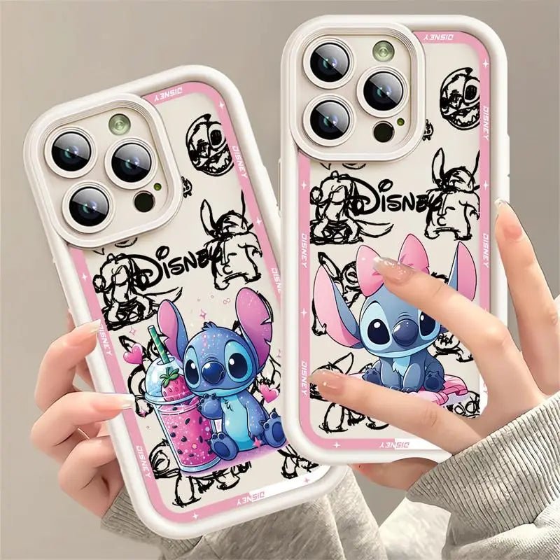 Phone Case - Disney Stitch Lovely Cover for iPhone 11 13 12 14 15 and more - MarketDomez