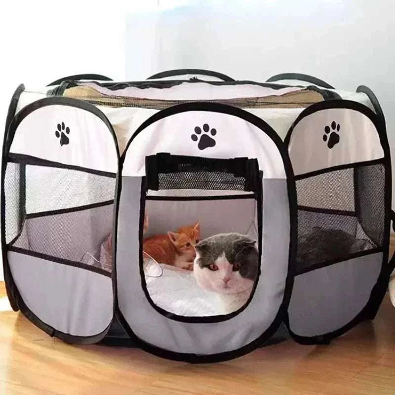 Portable Foldable Pet House for Dogs and Cats Easy To Use Outdoor - MarketDomez