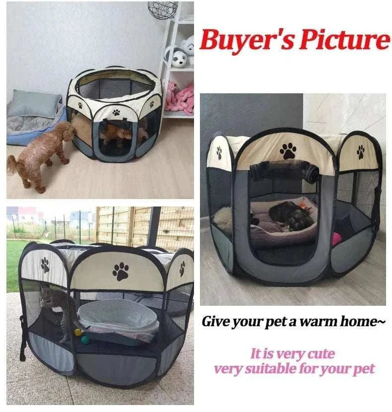 Portable Foldable Pet House for Dogs and Cats Easy To Use Outdoor - MarketDomez