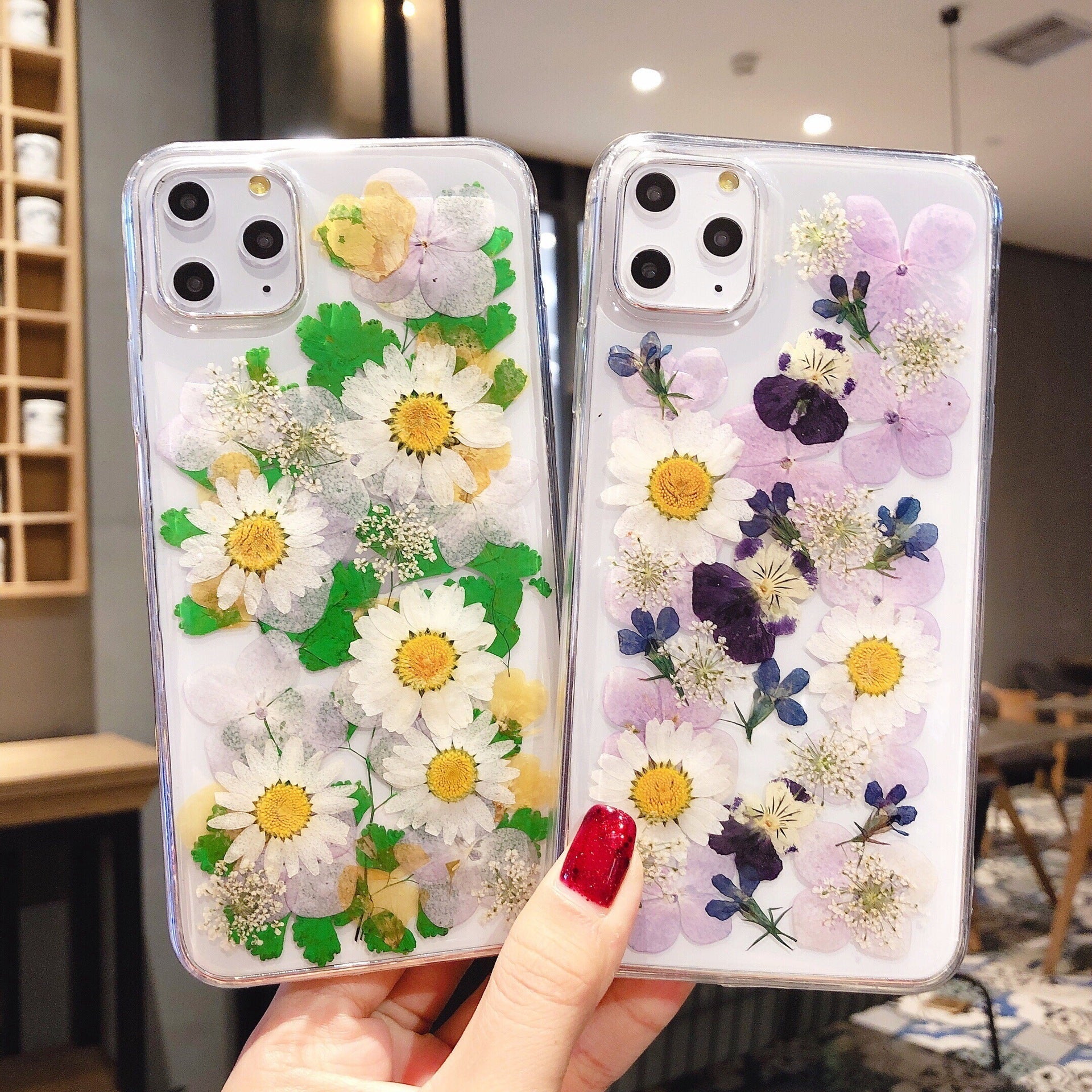 Preserved Flower Epoxy Phone Cases - MarketDomez