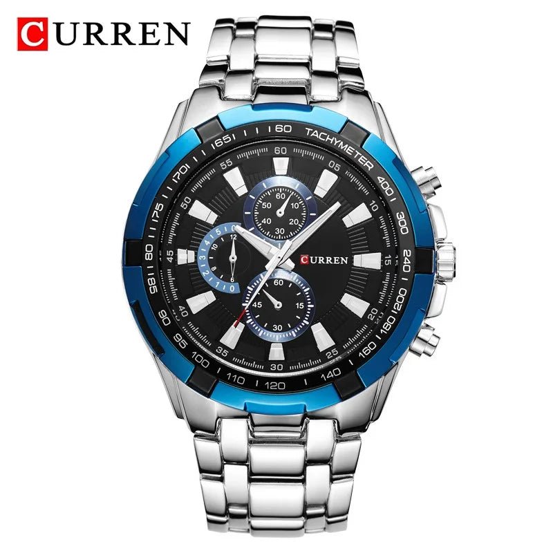 Quartz Watch Men Waterproof Business Watch - MarketDomez