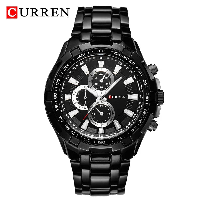 Quartz Watch Men Waterproof Business Watch - MarketDomez