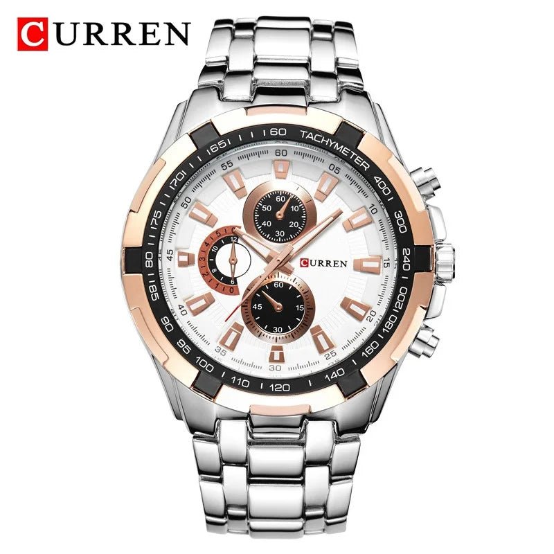 Quartz Watch Men Waterproof Business Watch - MarketDomez