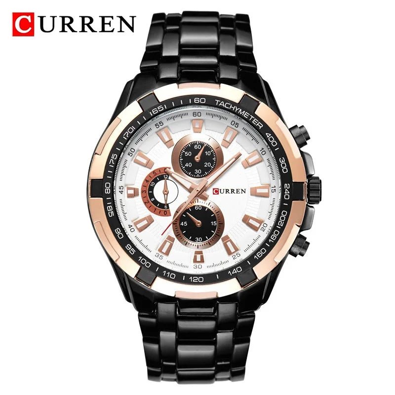 Quartz Watch Men Waterproof Business Watch - MarketDomez