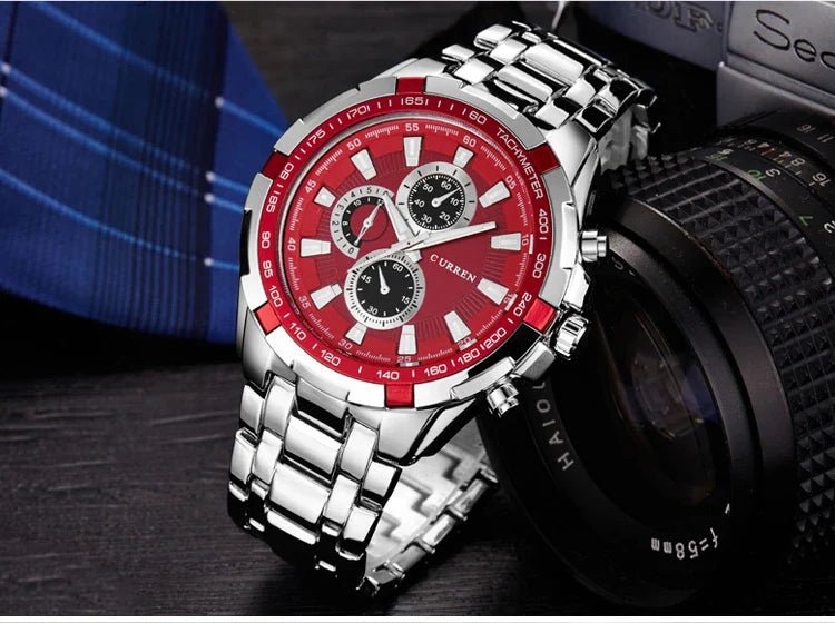 Quartz Watch Men Waterproof Business Watch - MarketDomez