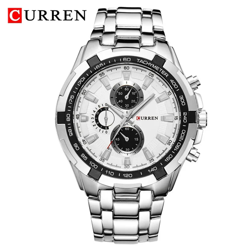 Quartz Watch Men Waterproof Business Watch - MarketDomez