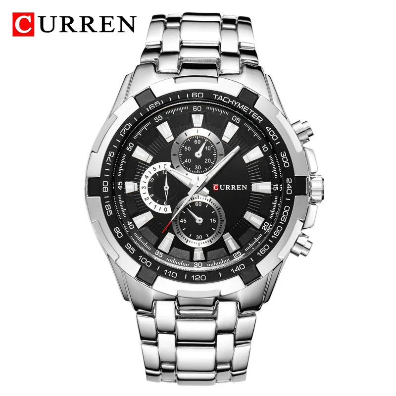 Quartz Watch Men Waterproof Business Watch - MarketDomez