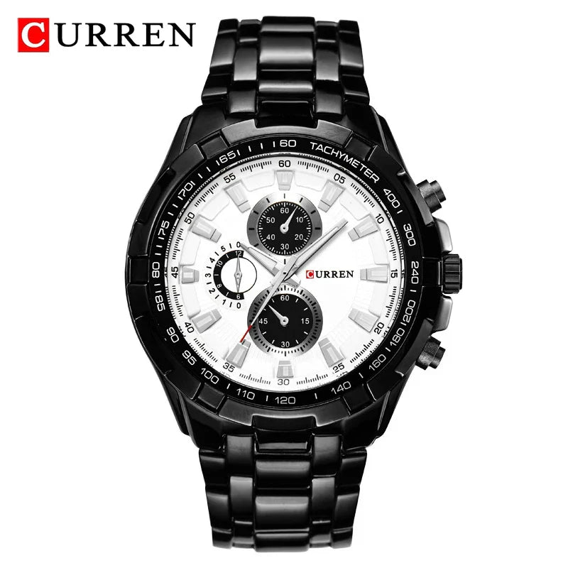 Quartz Watch Men Waterproof Business Watch - MarketDomez