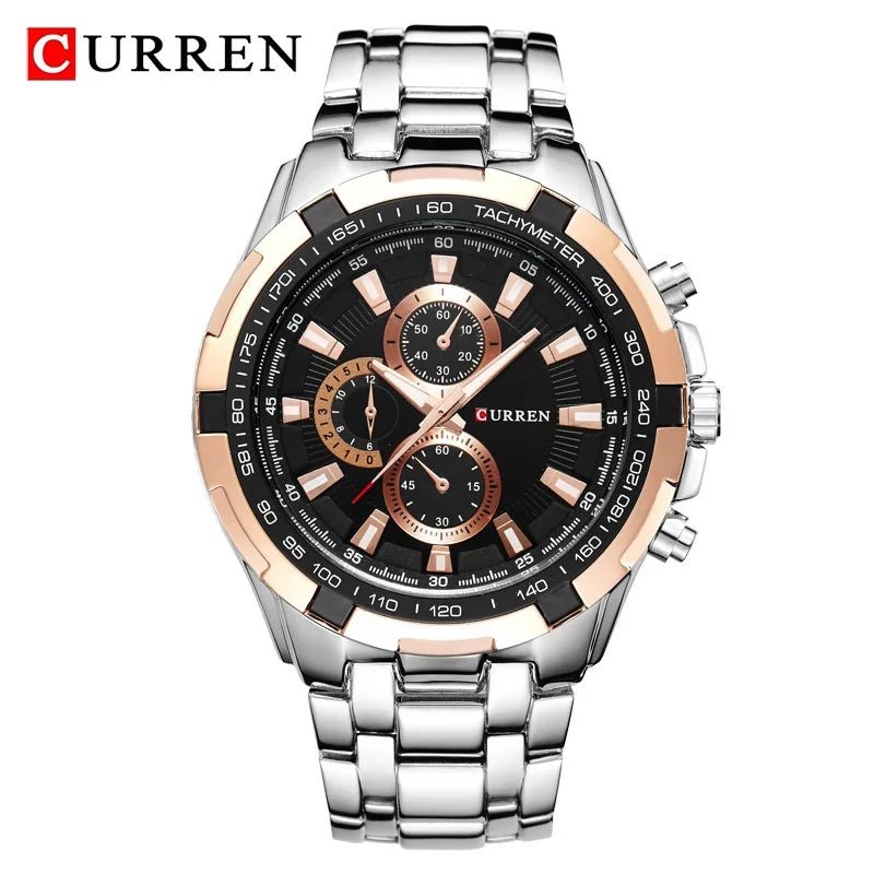 Quartz Watch Men Waterproof Business Watch - MarketDomez