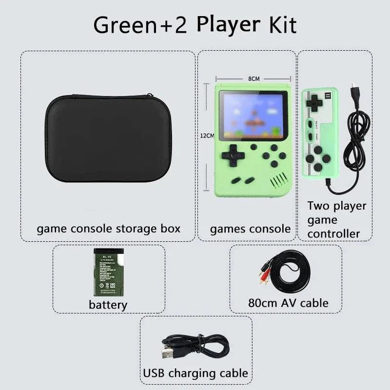 Retro Handheld Game Console with 500+ Games & TV Output - MarketDomez