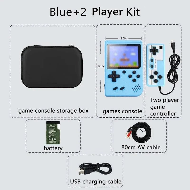 Retro Handheld Game Console with 500+ Games & TV Output - MarketDomez