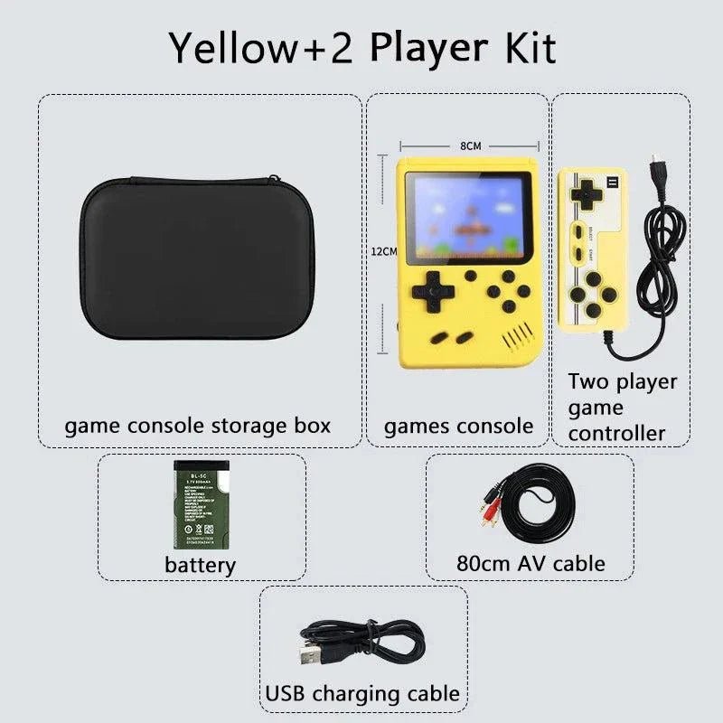 Retro Handheld Game Console with 500+ Games & TV Output - MarketDomez