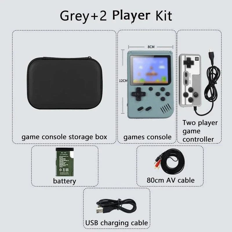 Retro Handheld Game Console with 500+ Games & TV Output - MarketDomez